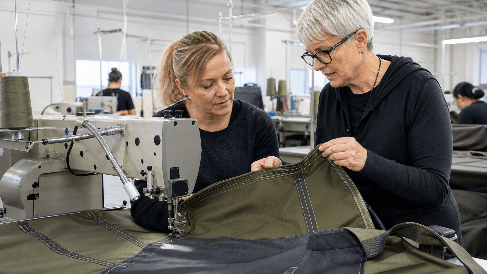 Industrial Sewing Intermediate training